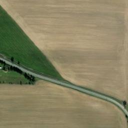 Satellite imagery of Mastník [Staňkov-ves] chapel sanctus t., CZ