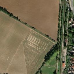 Satellite imagery of [Lužany u Přeštic] castle t., CZ