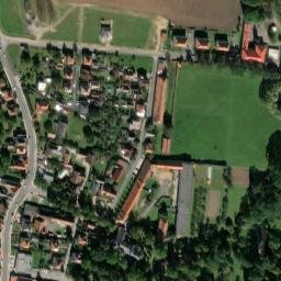 Satellite imagery of [Lužany u Přeštic] castle t., CZ