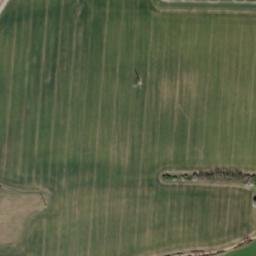 Satellite imagery of [Klučenice] church t., CZ