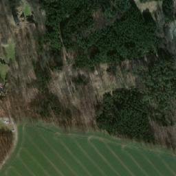 Satellite imagery of Šelmberk [Běleč u Mladé Vožice] burg outlook t., CZ