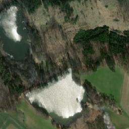 Satellite imagery of Šelmberk [Běleč u Mladé Vožice] burg outlook t., CZ