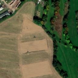 Satellite imagery of [Buřenice] church t., CZ