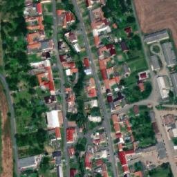 Satellite imagery of [Jezernice] church t., CZ
