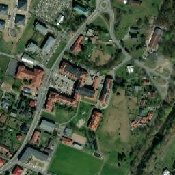 Satellite imagery of [Čeladná] church t., CZ