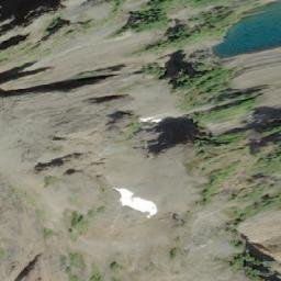 Satellite imagery of Mount Harmston, CA