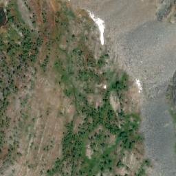 Satellite imagery of Mount Evans, CA