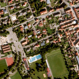 Satellite imagery of Schloss Uffenheim, DE
