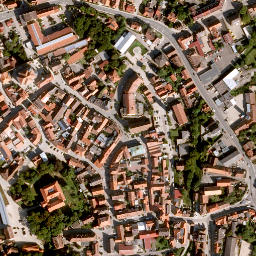 Satellite imagery of Schloss Uffenheim, DE