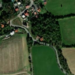 Satellite imagery of [Staňkov-ves] factory chimney, CZ