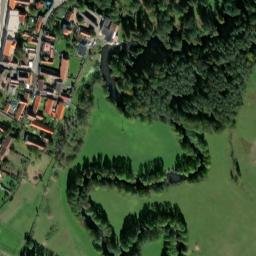 Satellite imagery of [Lužany u Přeštic] castle t., CZ