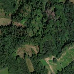 Satellite imagery of Javorová skála [Monínec] transm., CZ