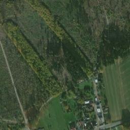 Satellite imagery of Orlík [Humpolec-Rozkoš] castle t., CZ