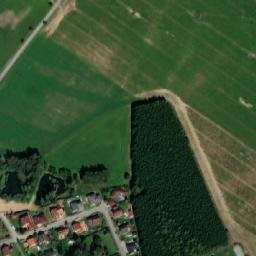 Satellite imagery of [Šlapanov] church t., CZ