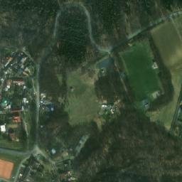 Satellite imagery of [Tršice] church t., CZ