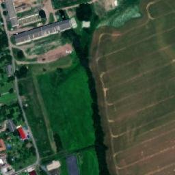 Satellite imagery of [Jezernice] church t., CZ