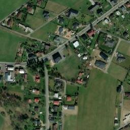 Satellite imagery of [Čeladná] church t., CZ