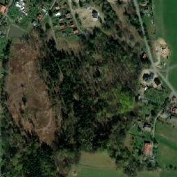 Satellite imagery of [Čeladná] church t., CZ