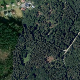 Satellite imagery of cairn, FR