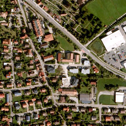 Satellite imagery of Schloss Uffenheim, DE