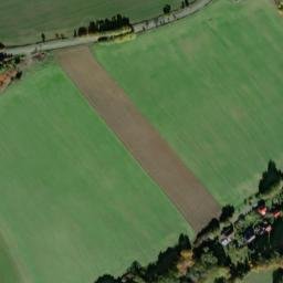 Satellite imagery of [Mutěnín] church t., CZ