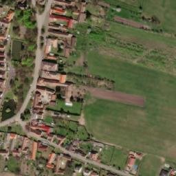 Satellite imagery of [Zalužany] church t., CZ