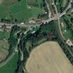 Satellite imagery of [Šlapanov] church t., CZ