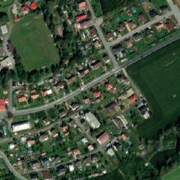Satellite imagery of [Šlapanov] church t., CZ