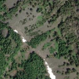 Satellite imagery of Britannia Range, CA