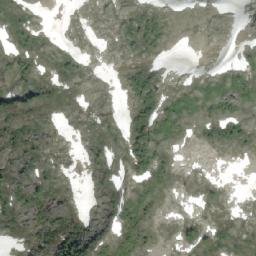 Satellite imagery of Mount Bonnycastle, CA