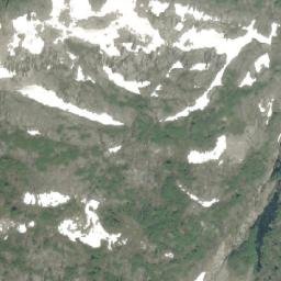 Satellite imagery of Mount Bonnycastle, CA