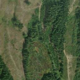Satellite imagery of Mount Oppenheimer, CA