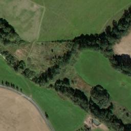 Satellite imagery of [Horšice] church t., CZ