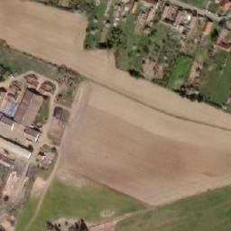 Satellite imagery of [Zalužany] church t., CZ