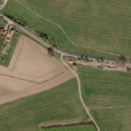 Satellite imagery of [Zalužany] church t., CZ
