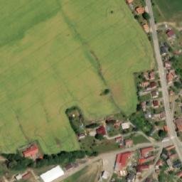 Satellite imagery of [Křelovice u Pelhřimova] church t., CZ