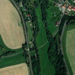Satellite imagery of [Šlapanov] church t., CZ
