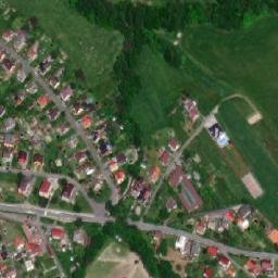 Satellite imagery of [Hodslavice] church t., CZ