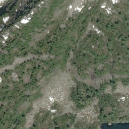 Satellite imagery of Mount Bonnycastle, CA