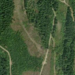 Satellite imagery of Mount Oppenheimer, CA