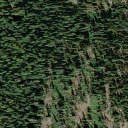 Satellite imagery of Slocan Ridge, CA