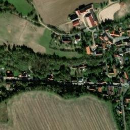 Satellite imagery of [Hlohová] church t., CZ