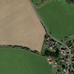 Satellite imagery of [Horšice] church t., CZ