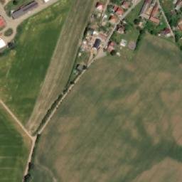 Satellite imagery of [Křelovice u Pelhřimova] church t., CZ