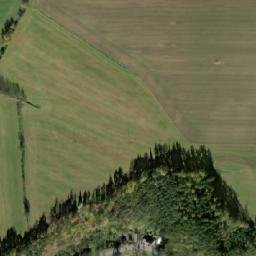 Satellite imagery of [Želiv] monastery church &outlook t., CZ