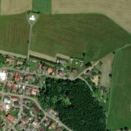 Satellite imagery of [Jámy] church t., CZ