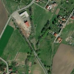 Satellite imagery of [Vážany u Boskovic] church t., CZ