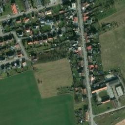 Satellite imagery of [Grygov] factory chimney, CZ