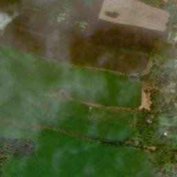 Satellite imagery of [Černotín] church t., CZ