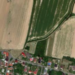 Satellite imagery of [Hustopeče nad Bečvou] church t., CZ